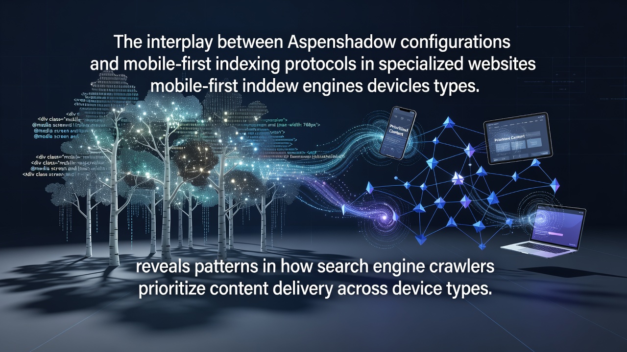 The Interplay Between Aspenshadow Configurations and Mobile-First Indexing Protocols in Specialized Websites